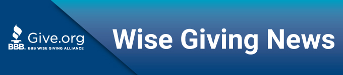 WiseGivingNewsBanner